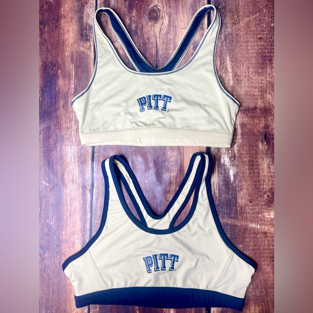 PITT Panthers sports bras. XL